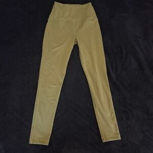 Beyond Yoga High Waisted Leggings Olive Green Women Small Activewear Yoga Pants